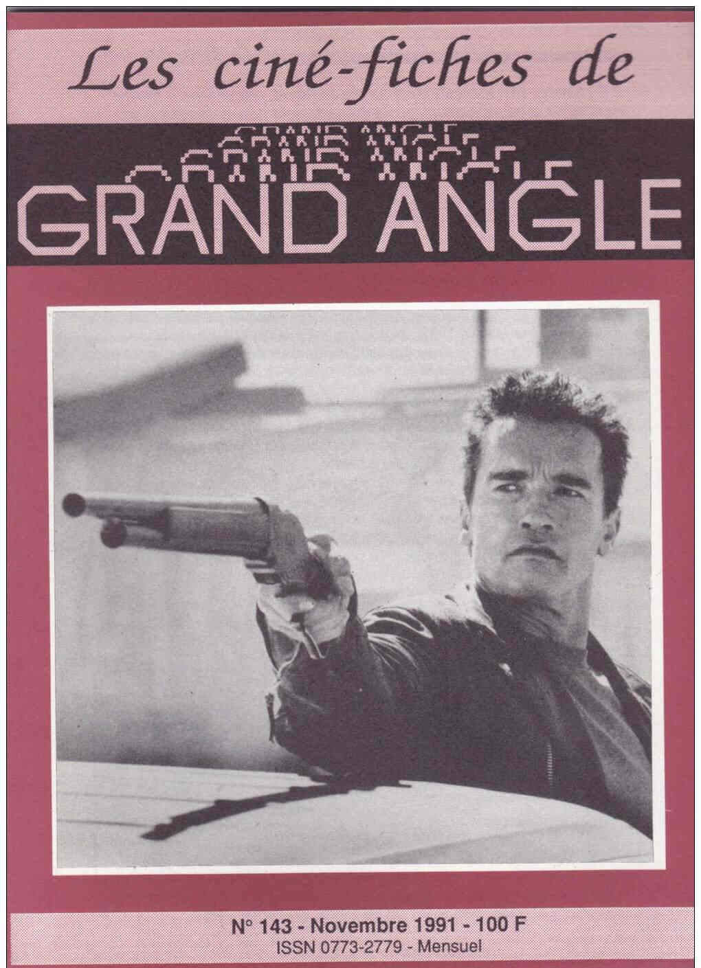 CINE-FICHES DE GRAND ANGLE | LES magazine side cover Issue 143 November 1991