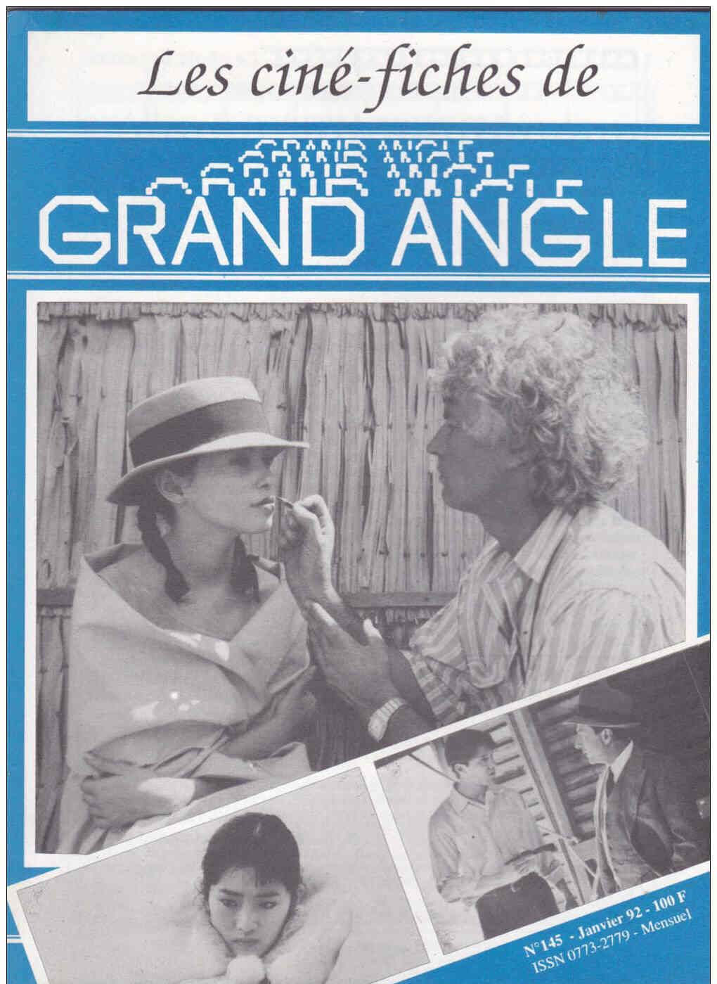 CINE-FICHES DE GRAND ANGLE | LES magazine side cover Issue 145 January 1992