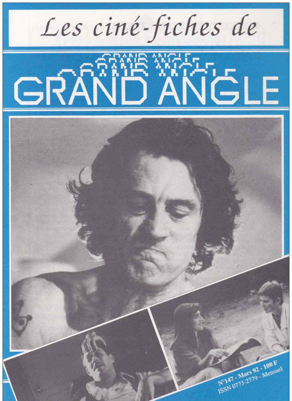CINE-FICHES DE GRAND ANGLE | LES magazine side cover Issue 147 March 1992