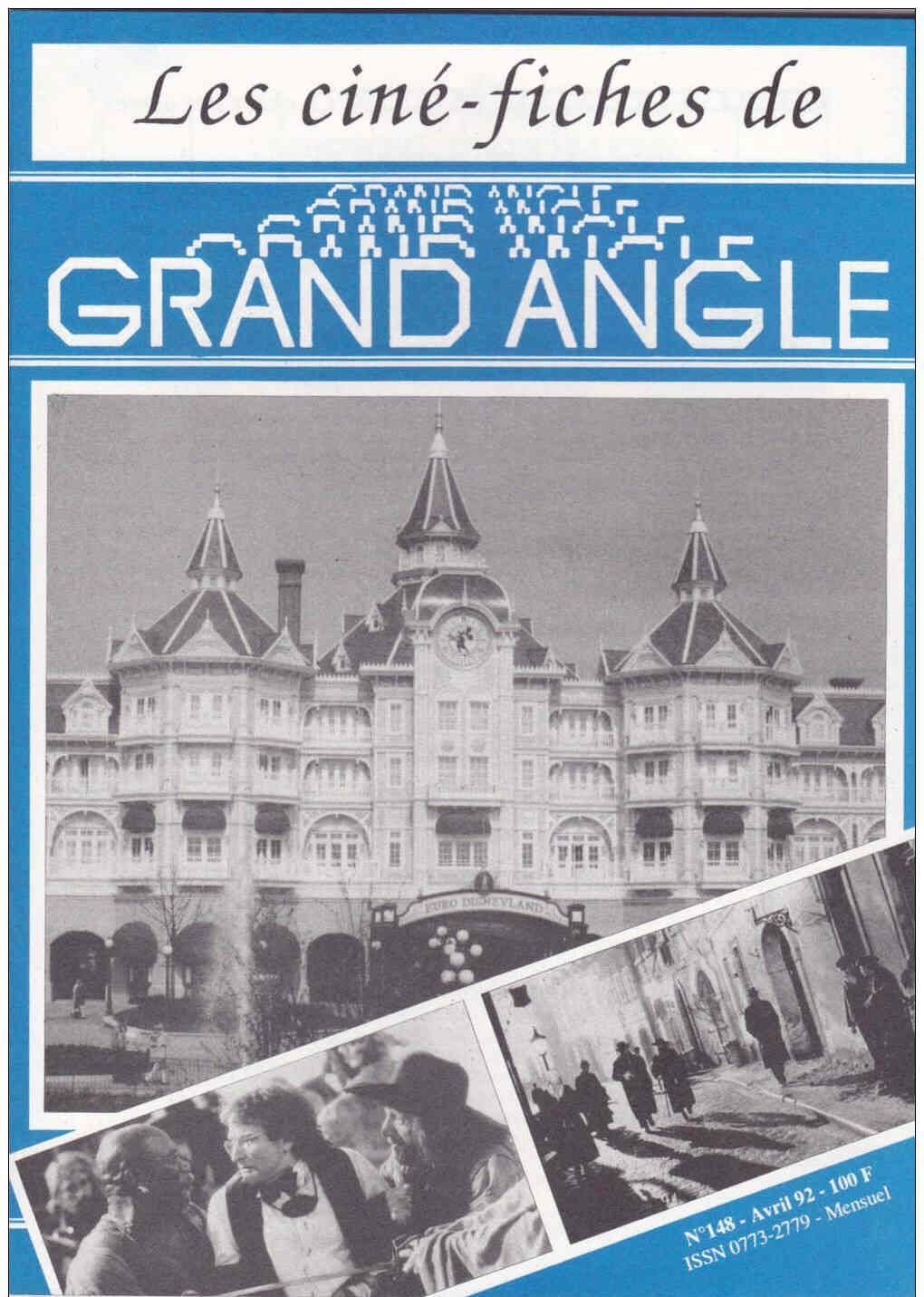 CINE-FICHES DE GRAND ANGLE | LES magazine side cover Issue 148 April 1992