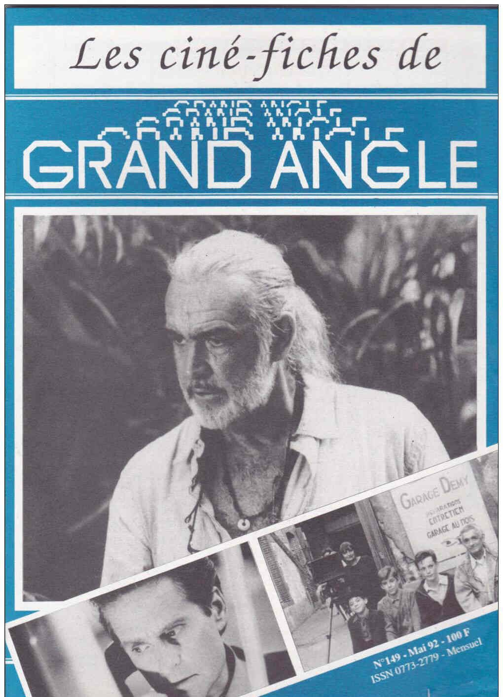 CINE-FICHES DE GRAND ANGLE | LES magazine side cover Issue 149 May 1992