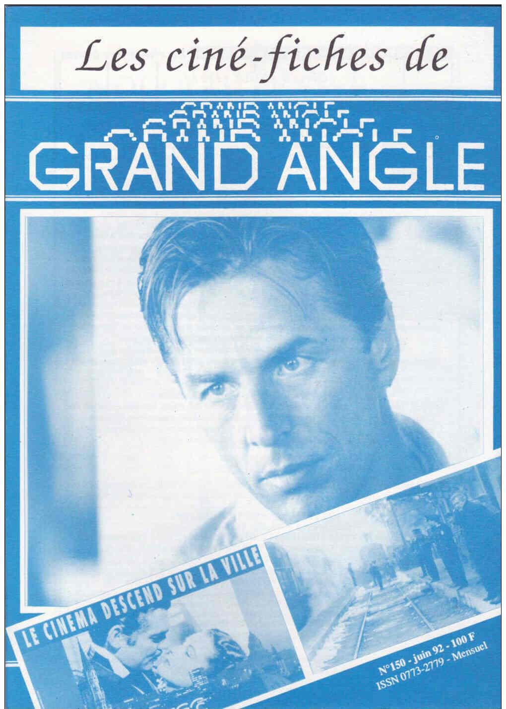 CINE-FICHES DE GRAND ANGLE | LES magazine side cover Issue 150 June 1992