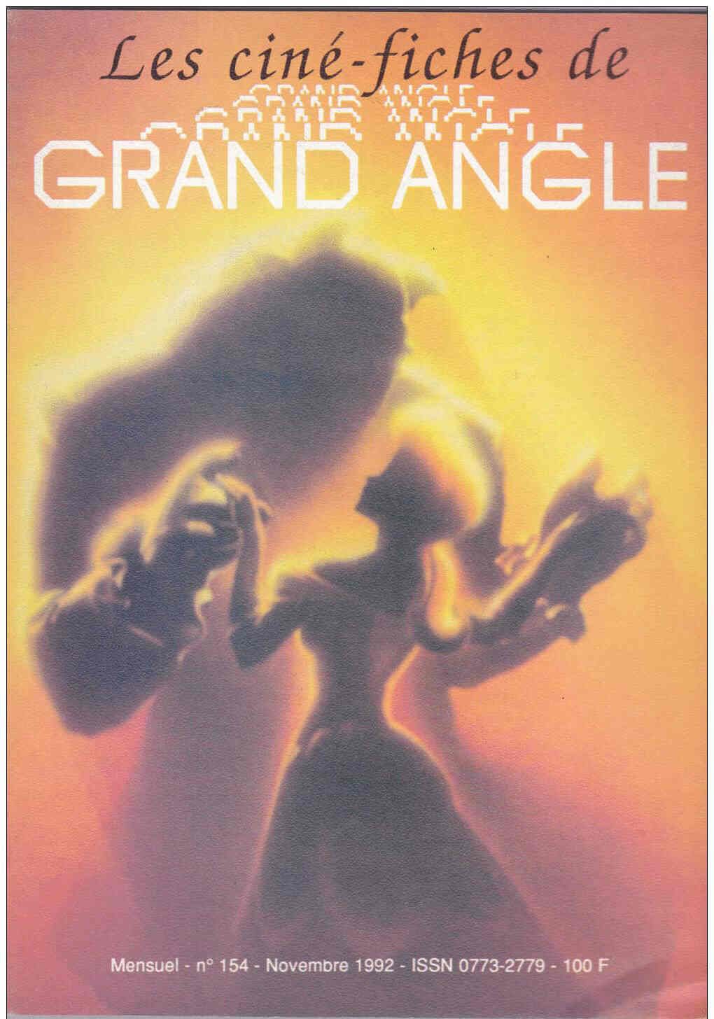 CINE-FICHES DE GRAND ANGLE | LES magazine side cover Issue 154 November 1992