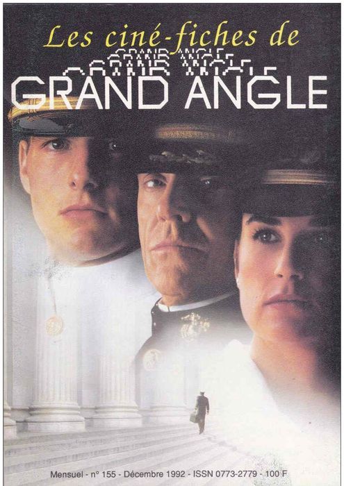 CINE-FICHES DE GRAND ANGLE | LES magazine side cover Issue 155 December 1992