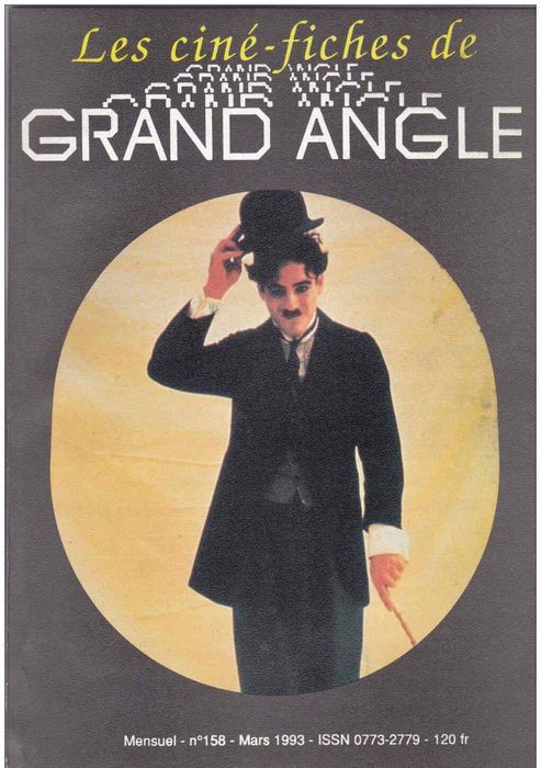CINE-FICHES DE GRAND ANGLE | LES magazine side cover Issue 158 March 1993