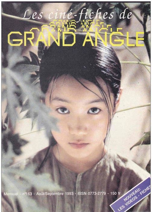 CINE-FICHES DE GRAND ANGLE | LES magazine side cover Issue 163 August/September 1993