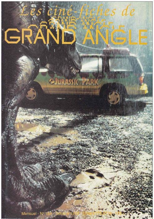 CINE-FICHES DE GRAND ANGLE | LES magazine side cover Issue 164 October 1993