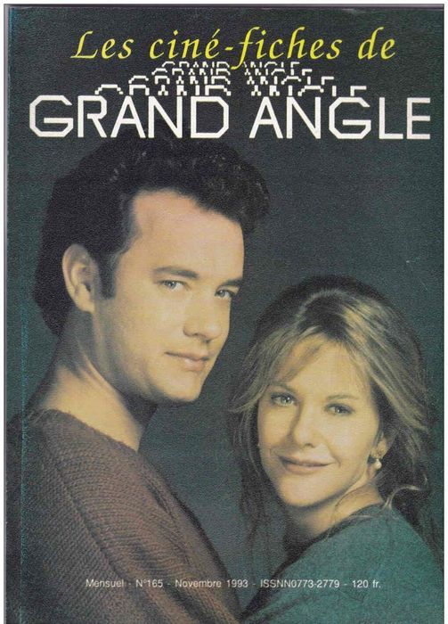 CINE-FICHES DE GRAND ANGLE | LES magazine side cover Issue 165 November 1993
