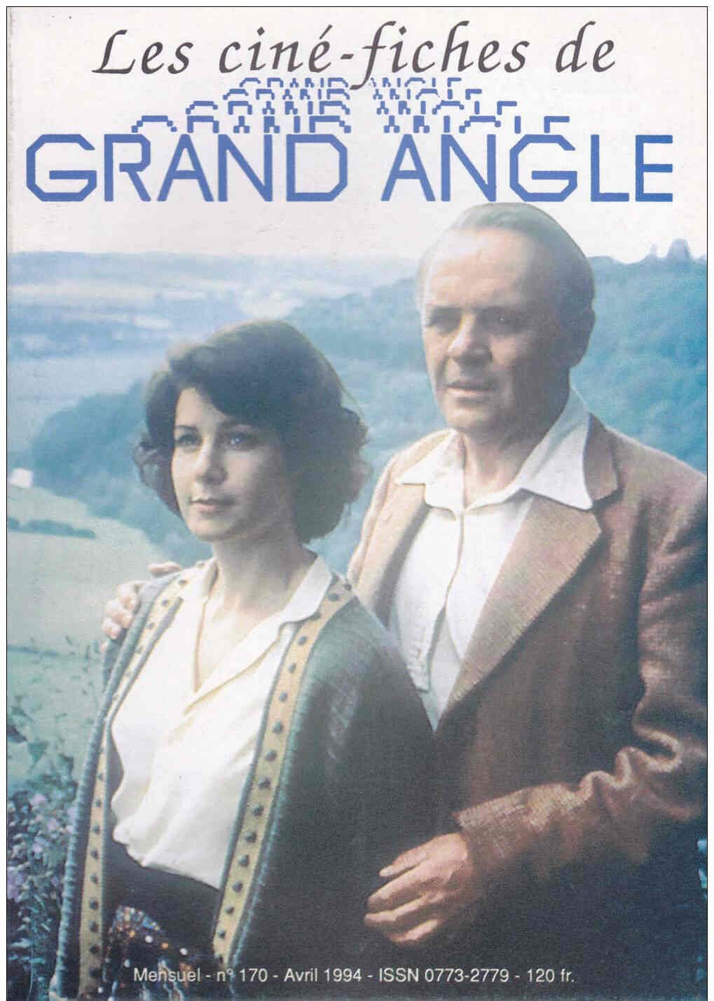 CINE-FICHES DE GRAND ANGLE | LES magazine side cover Issue 170 April 1994