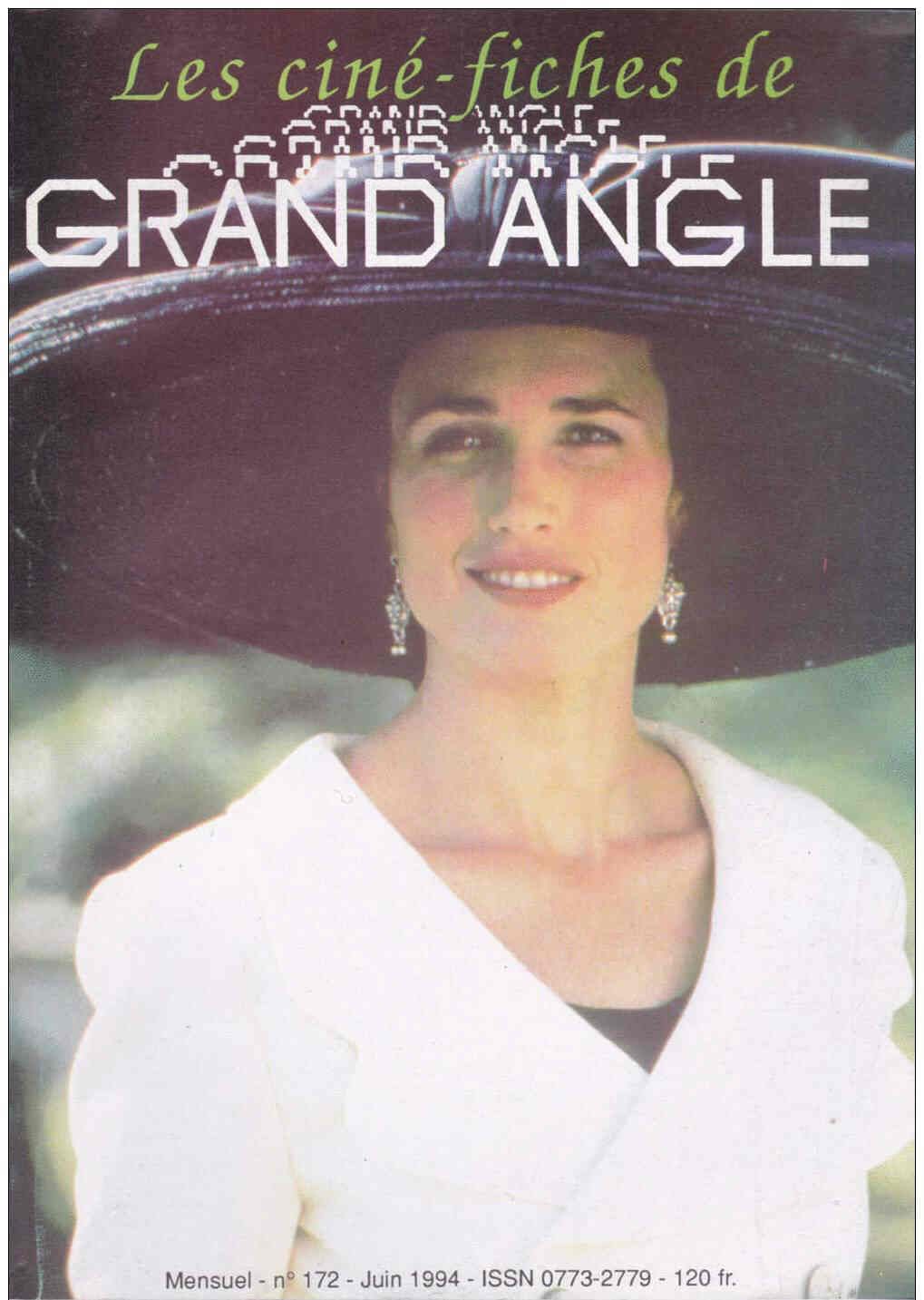 CINE-FICHES DE GRAND ANGLE | LES magazine side cover Issue 172 June 1994
