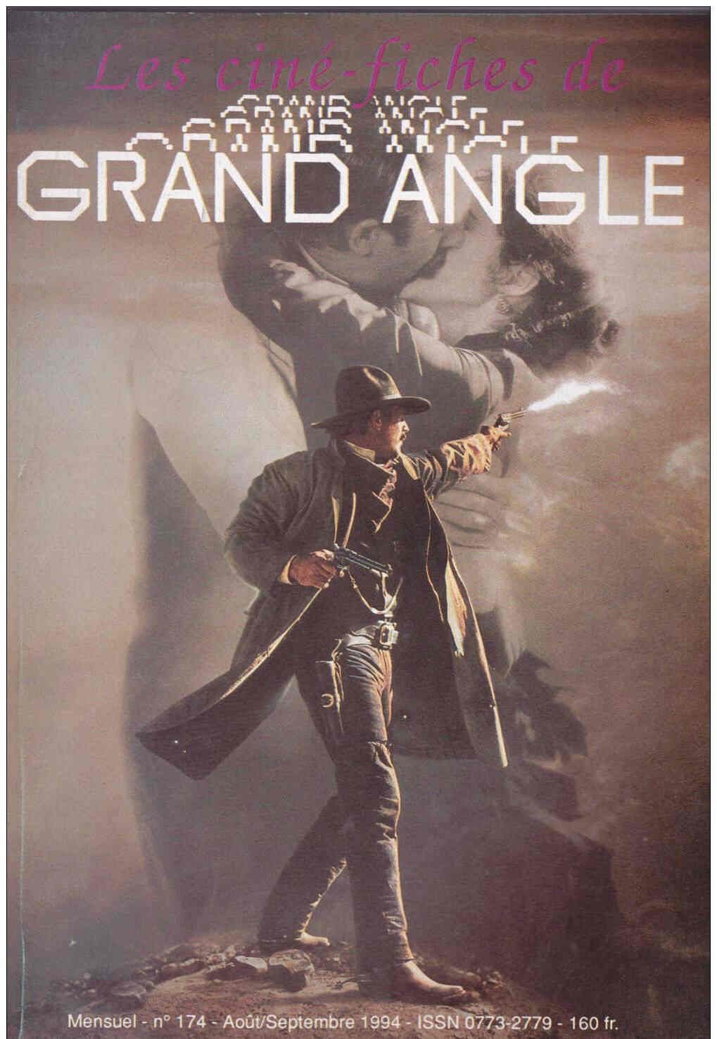 CINE-FICHES DE GRAND ANGLE | LES magazine side cover Issue 174 August/September 1994