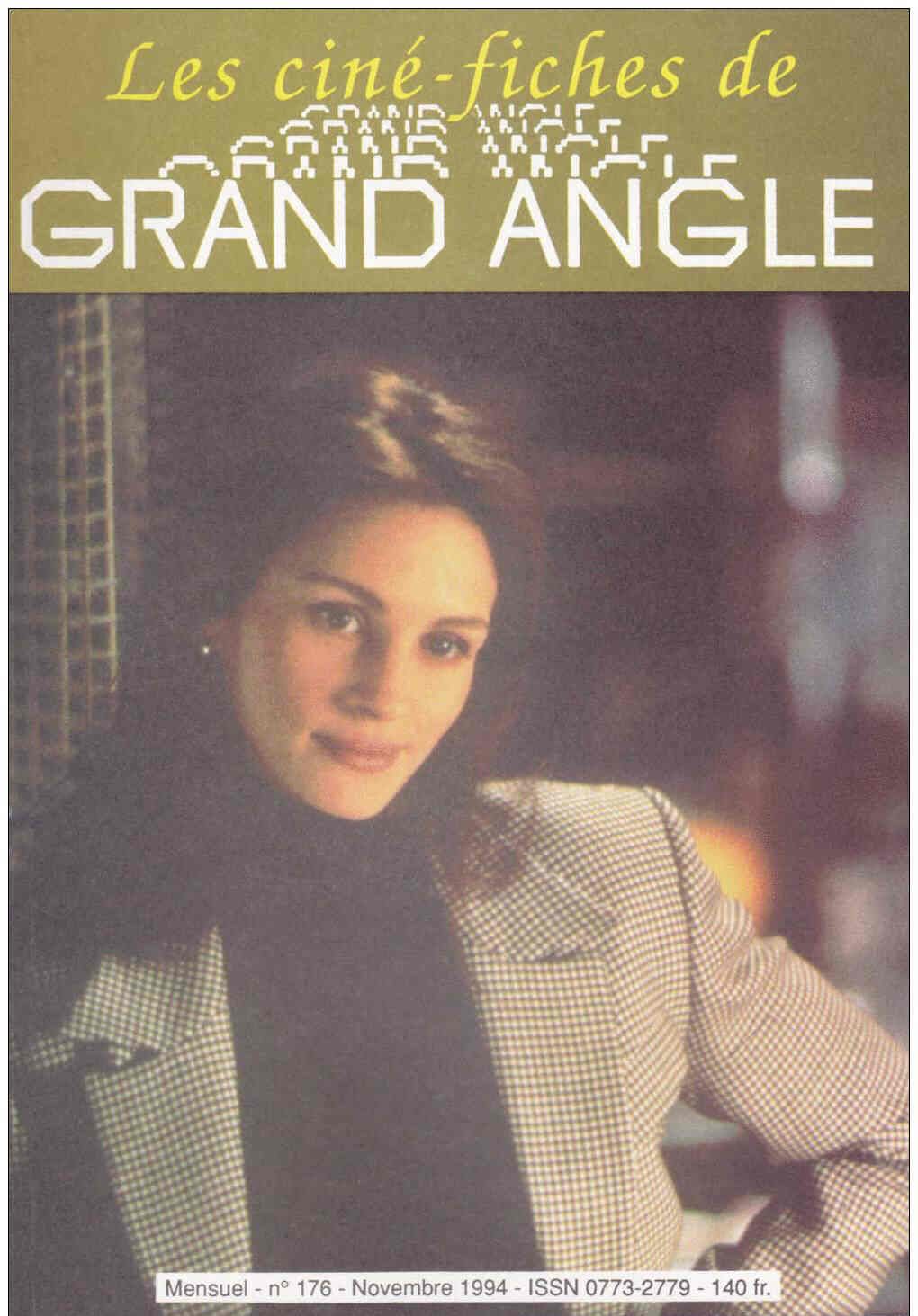 CINE-FICHES DE GRAND ANGLE | LES magazine side cover Issue 176 November 1994