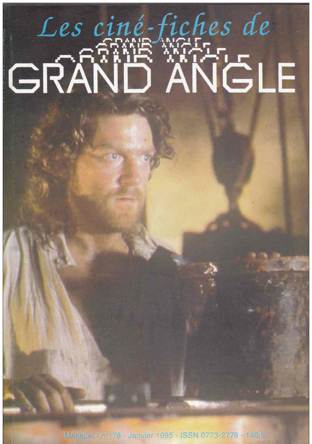 CINE-FICHES DE GRAND ANGLE | LES magazine side cover Issue 178 January 1995