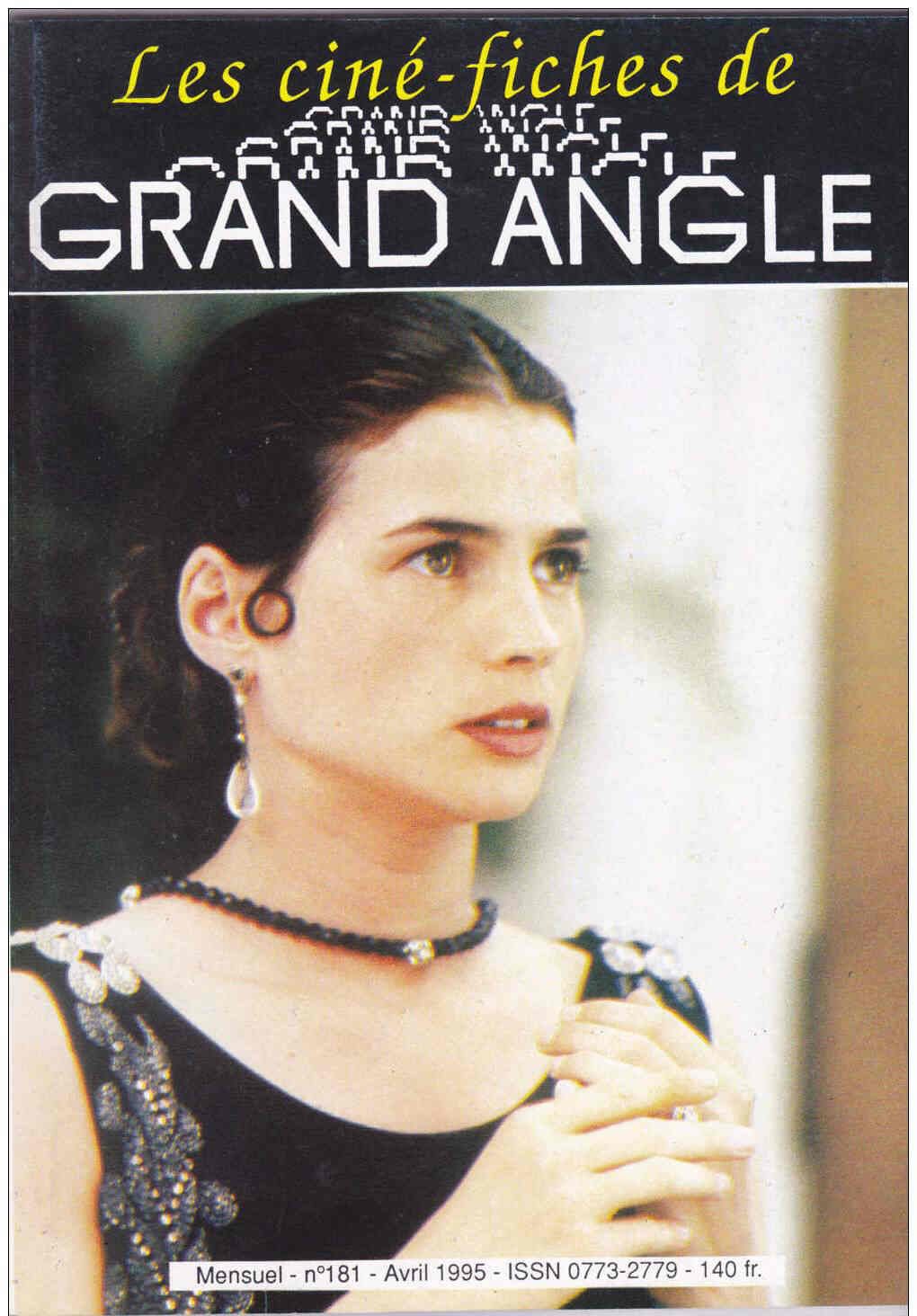 CINE-FICHES DE GRAND ANGLE | LES magazine side cover Issue 181 April 1995