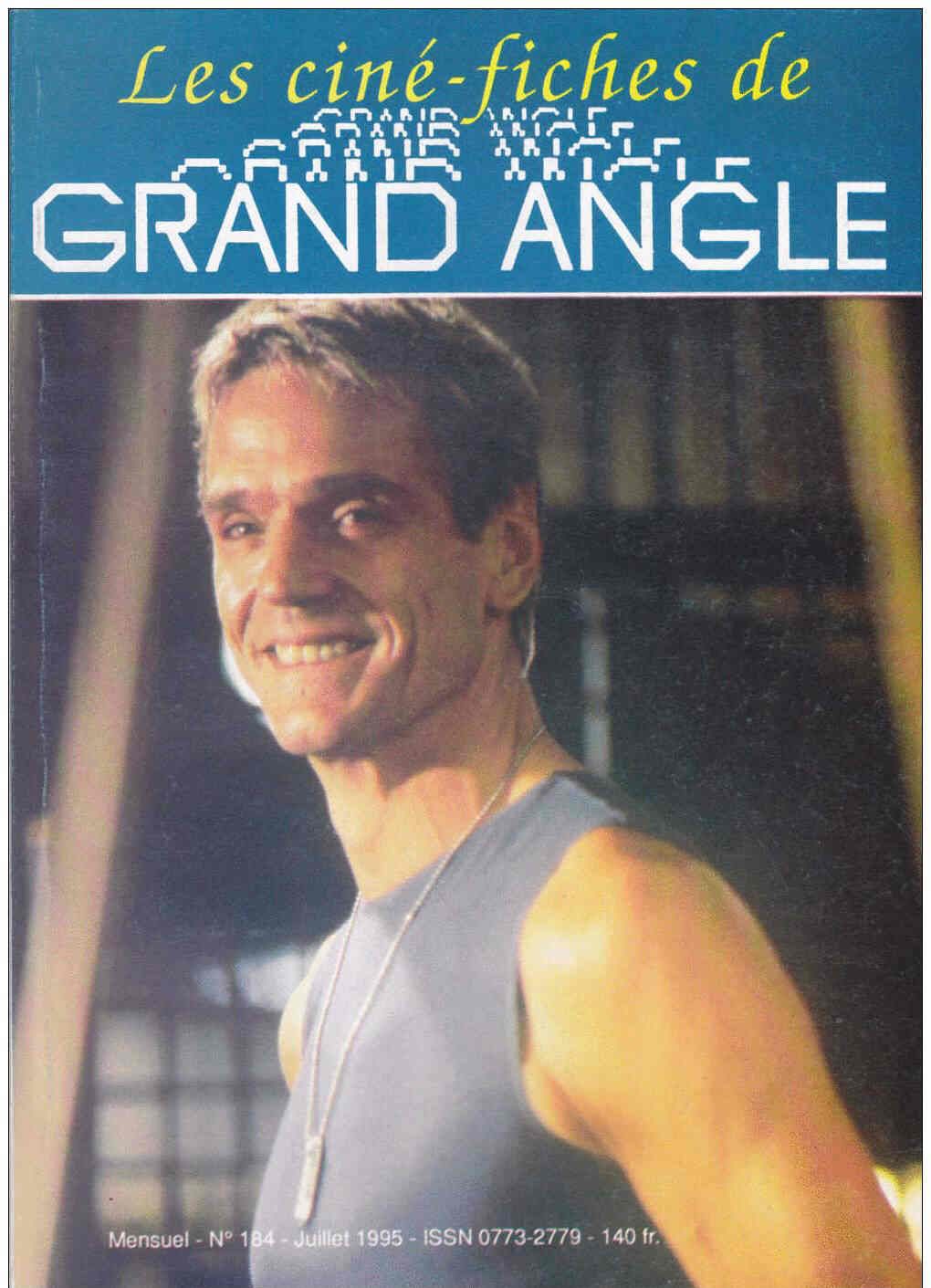 CINE-FICHES DE GRAND ANGLE | LES magazine side cover Issue 184 July 1995