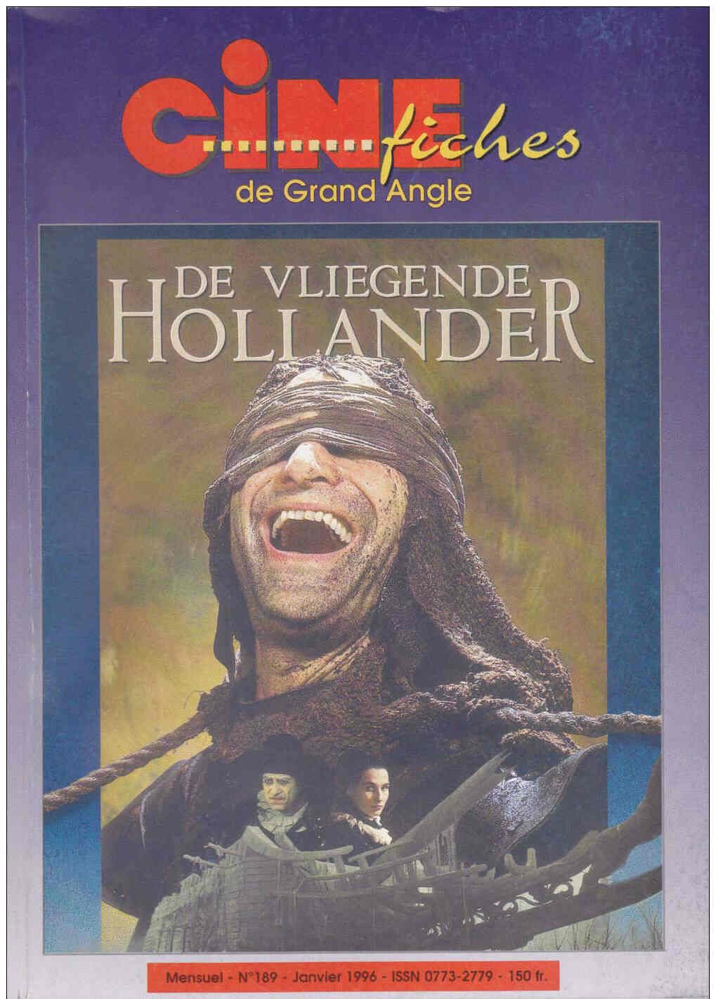 CINE-FICHES DE GRAND ANGLE | LES magazine side cover Issue 189 January 1996