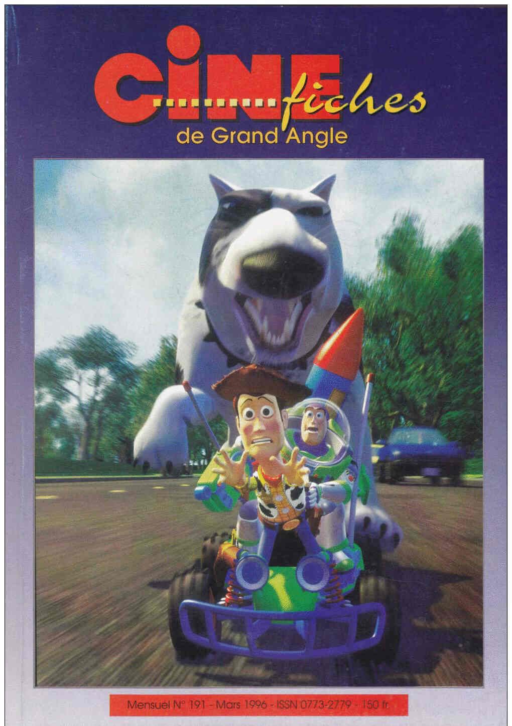 CINE-FICHES DE GRAND ANGLE | LES magazine side cover Issue 191 March 1996