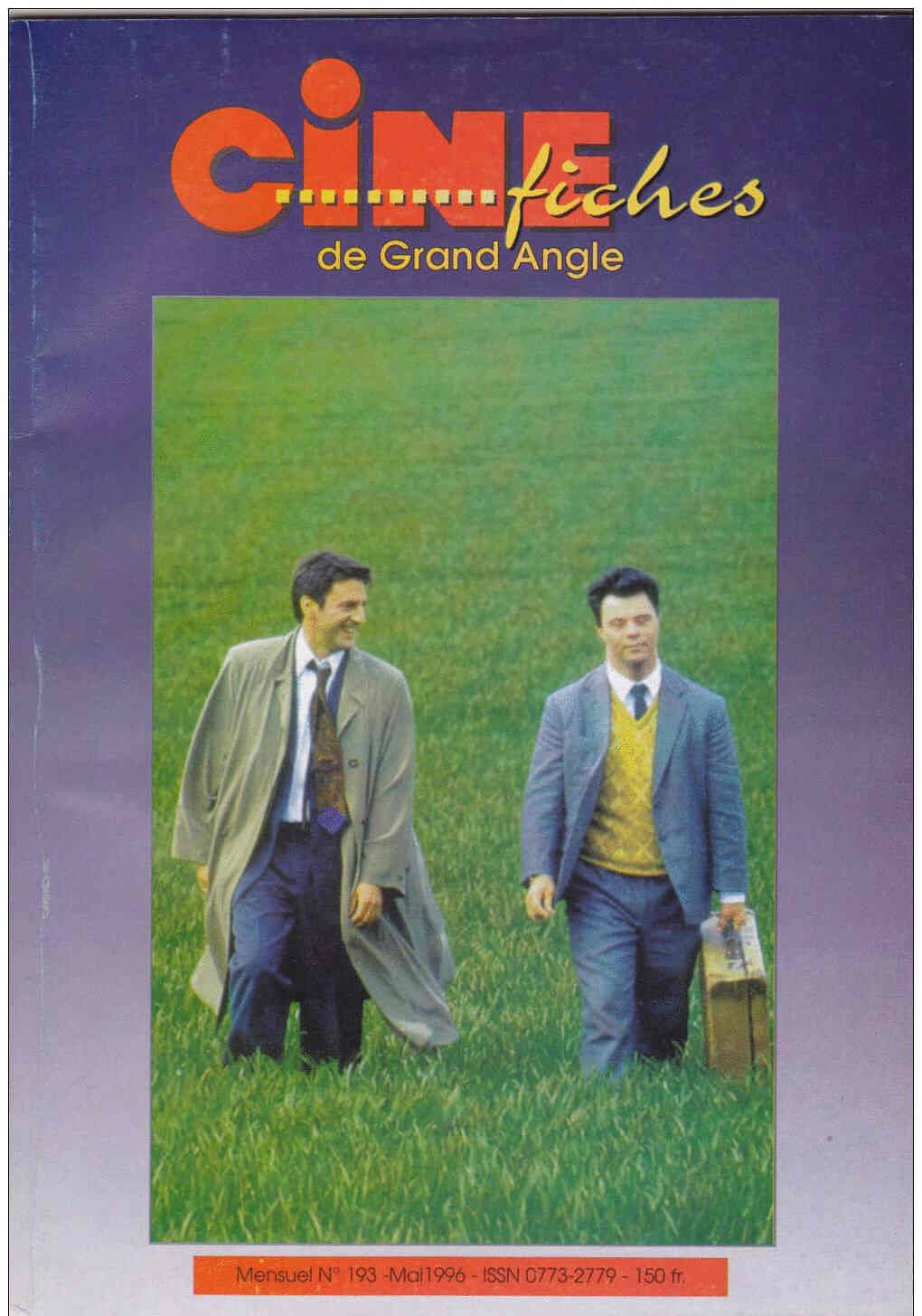 CINE-FICHES DE GRAND ANGLE | LES magazine side cover Issue 193 May 1996