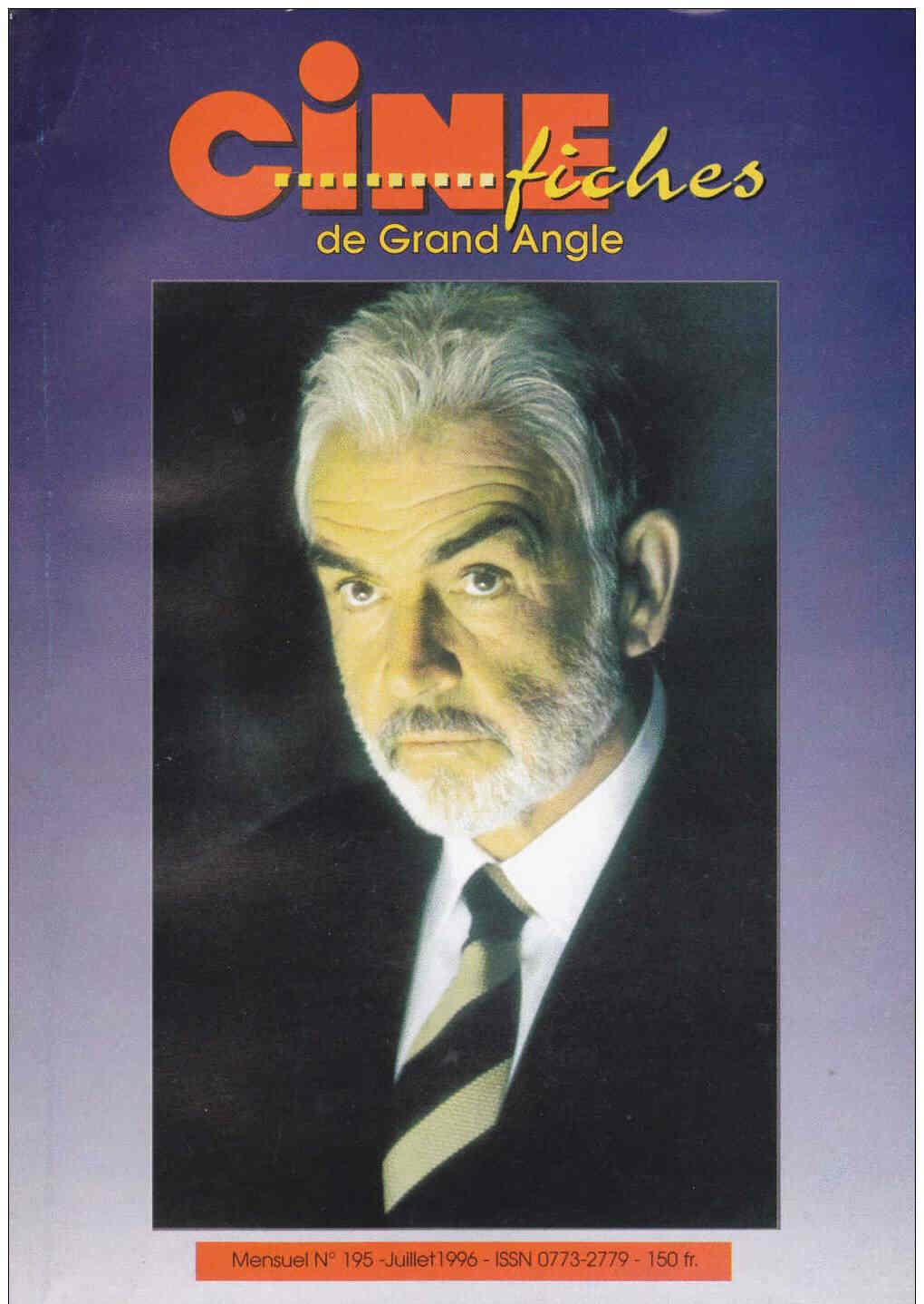 CINE-FICHES DE GRAND ANGLE | LES magazine side cover Issue 195 July 1996