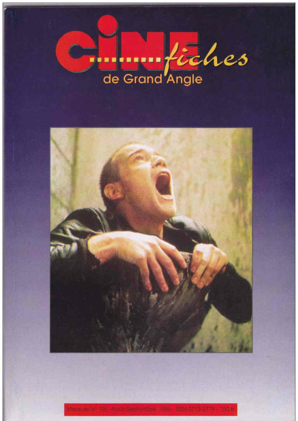 CINE-FICHES DE GRAND ANGLE | LES magazine side cover Issue 196 August/September 1996