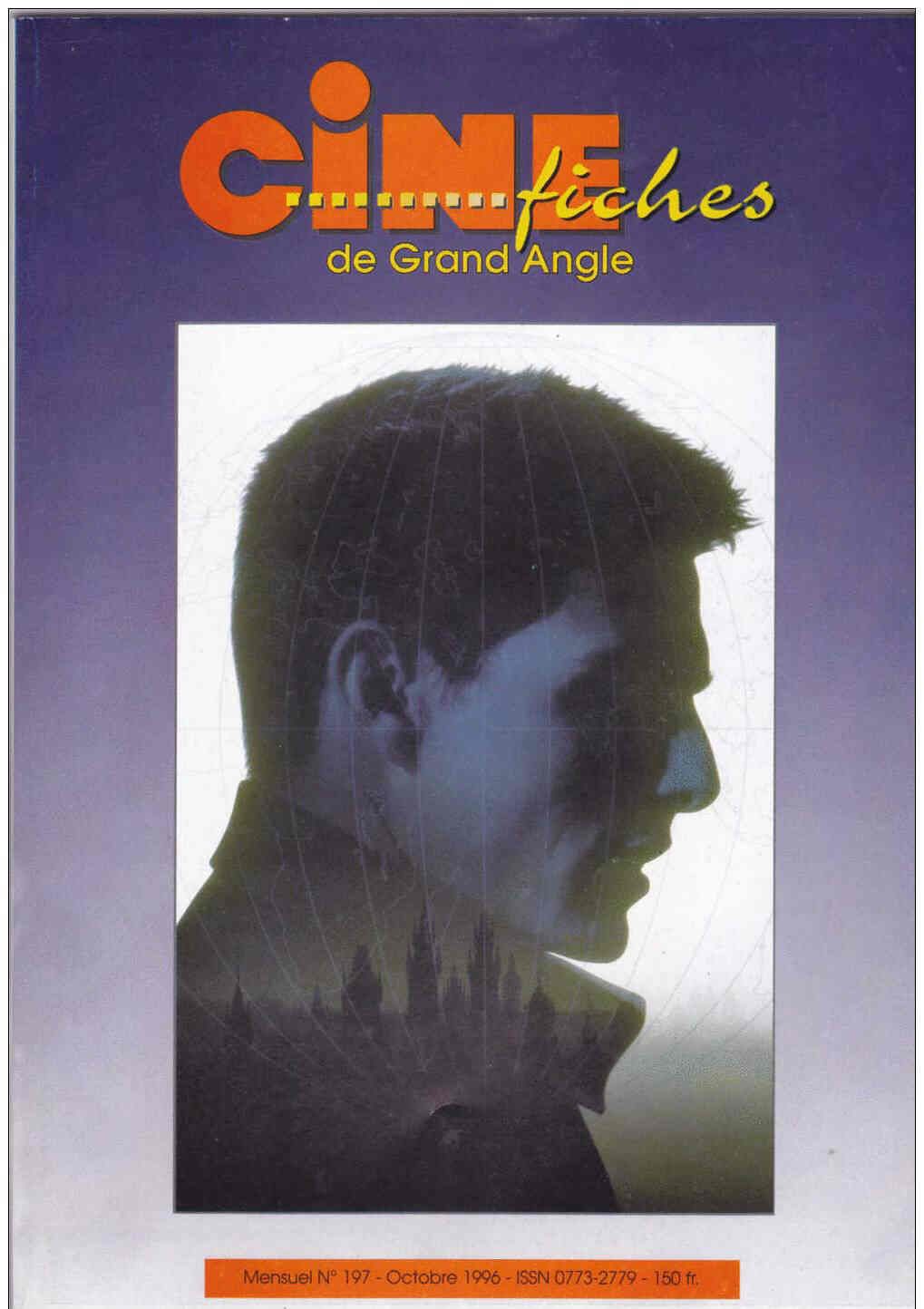 CINE-FICHES DE GRAND ANGLE | LES magazine side cover Issue 197 October 1996