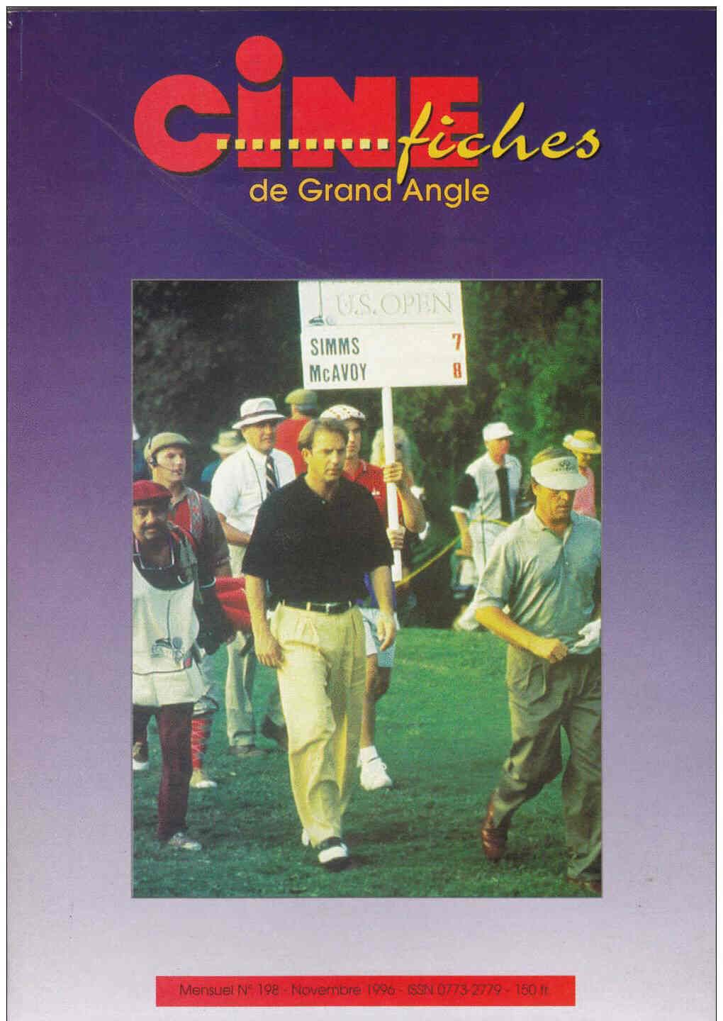 CINE-FICHES DE GRAND ANGLE | LES magazine side cover Issue 198 November 1996