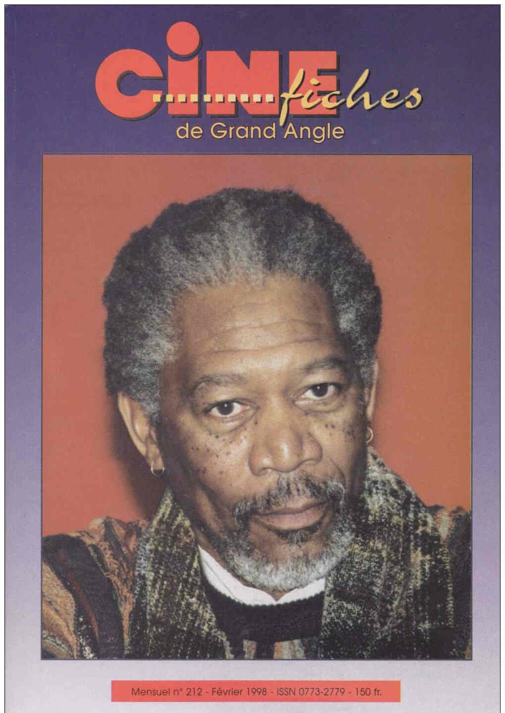 CINE-FICHES DE GRAND ANGLE | LES magazine side cover Issue 212 February 1998
