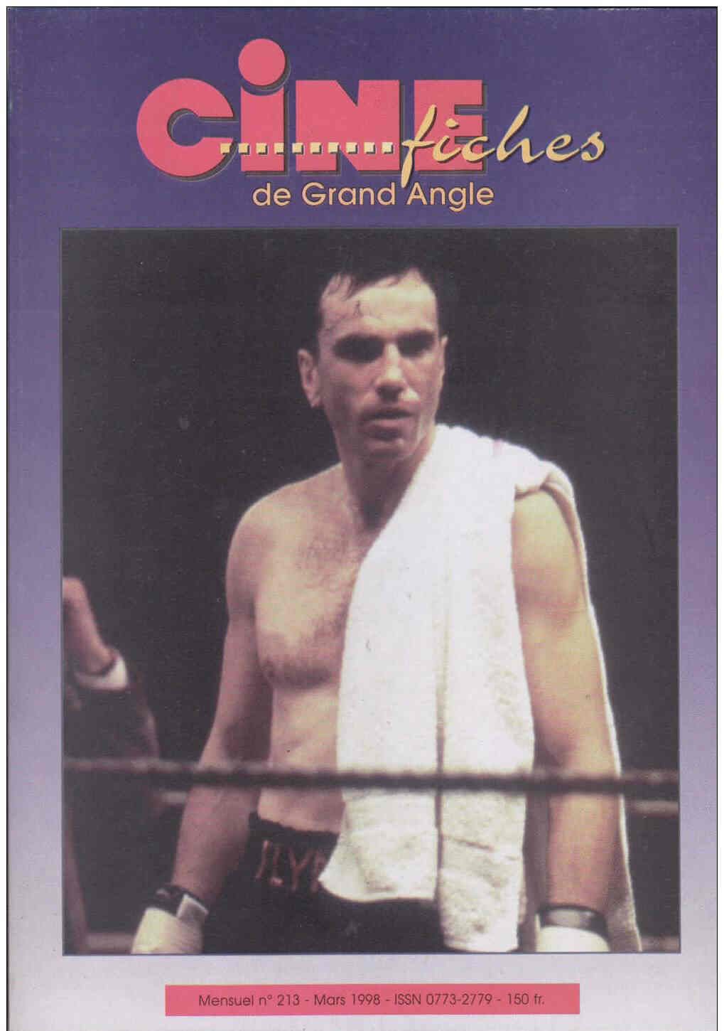 CINE-FICHES DE GRAND ANGLE | LES magazine side cover Issue 213 March 1998