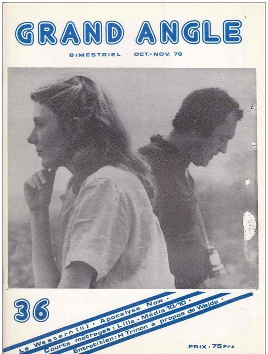 CINE-FICHES DE GRAND ANGLE | LES magazine side cover Issue 36 October/November 1979