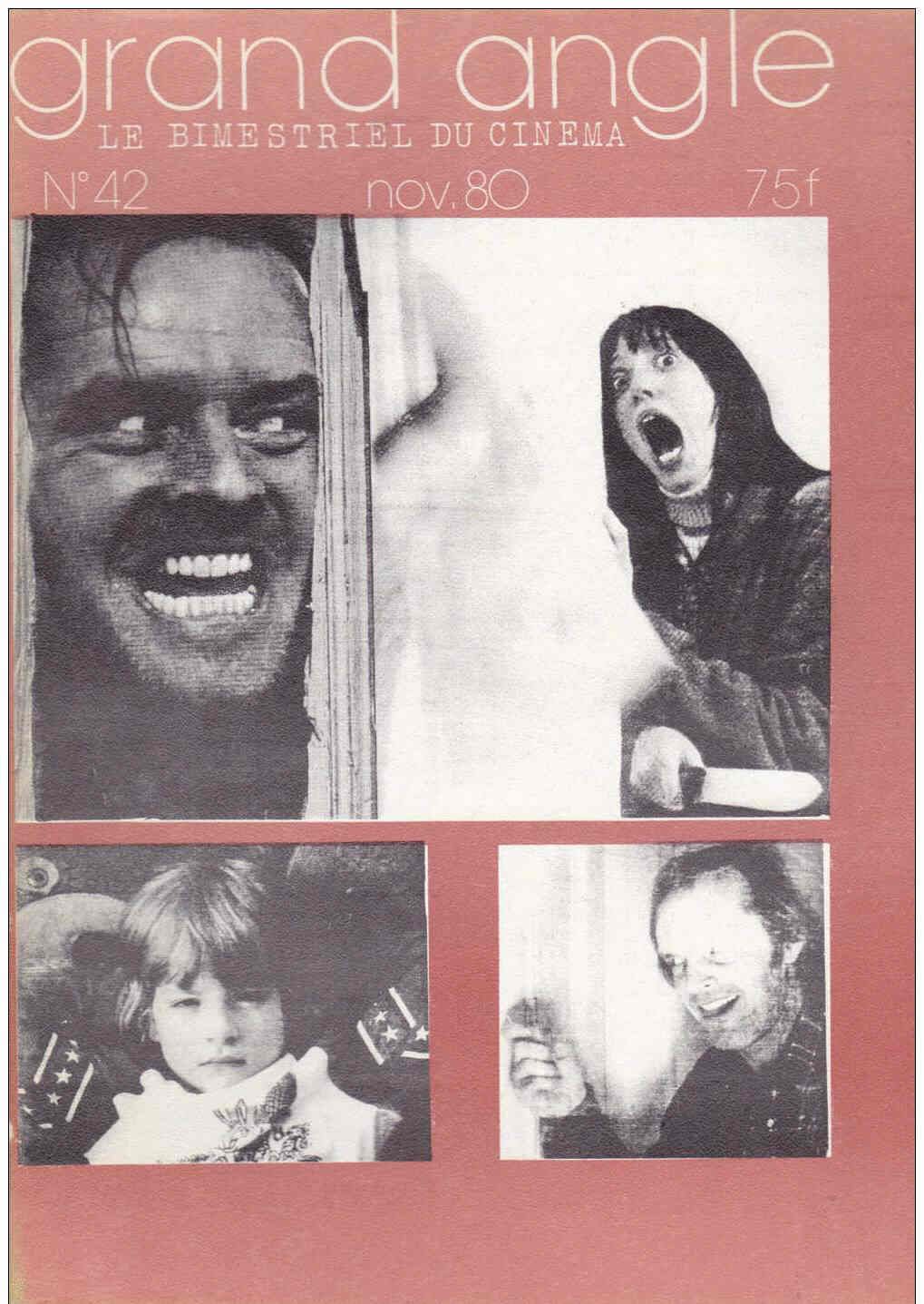 CINE-FICHES DE GRAND ANGLE | LES magazine side cover Issue 42 November 1980