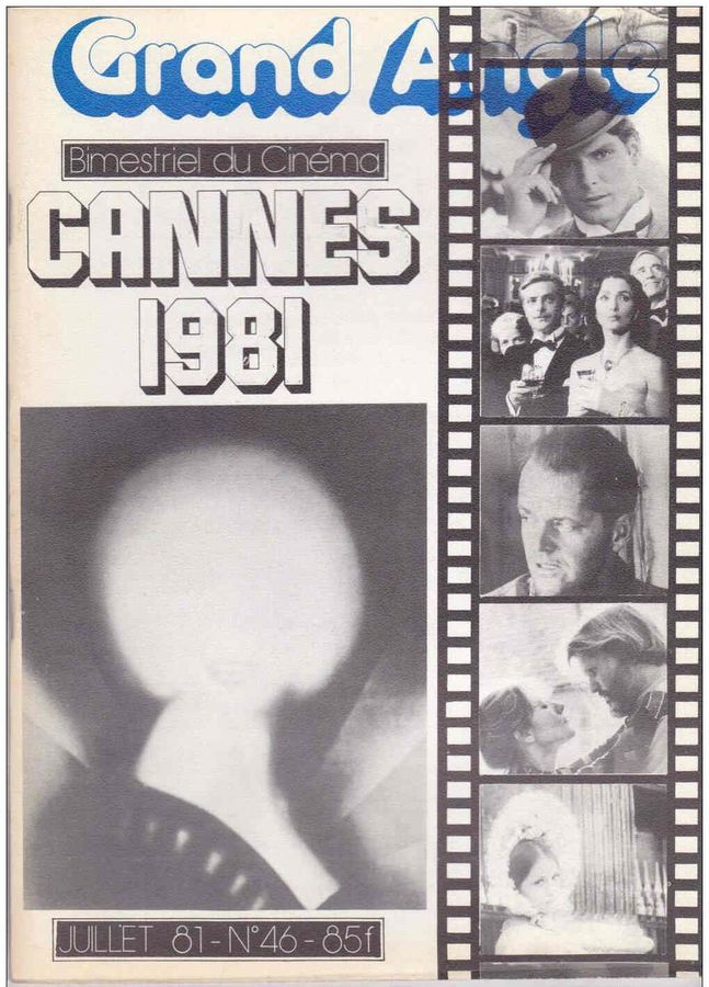 CINE-FICHES DE GRAND ANGLE | LES magazine side cover Issue 46 July 1981
