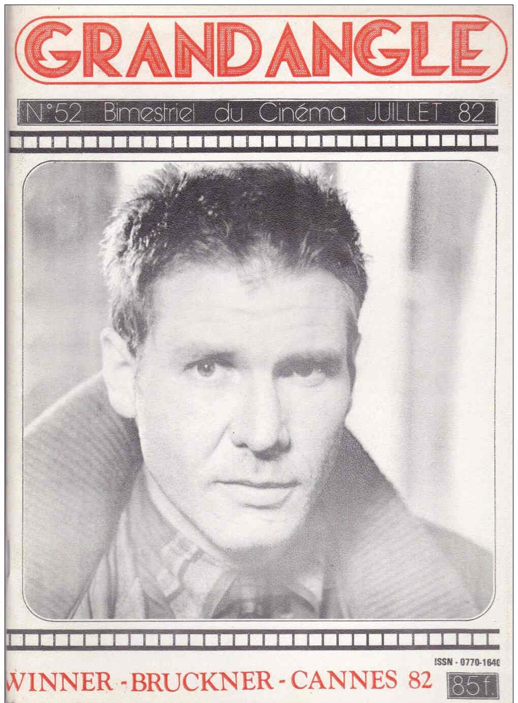 CINE-FICHES DE GRAND ANGLE | LES magazine side cover Issue 52 July 1982