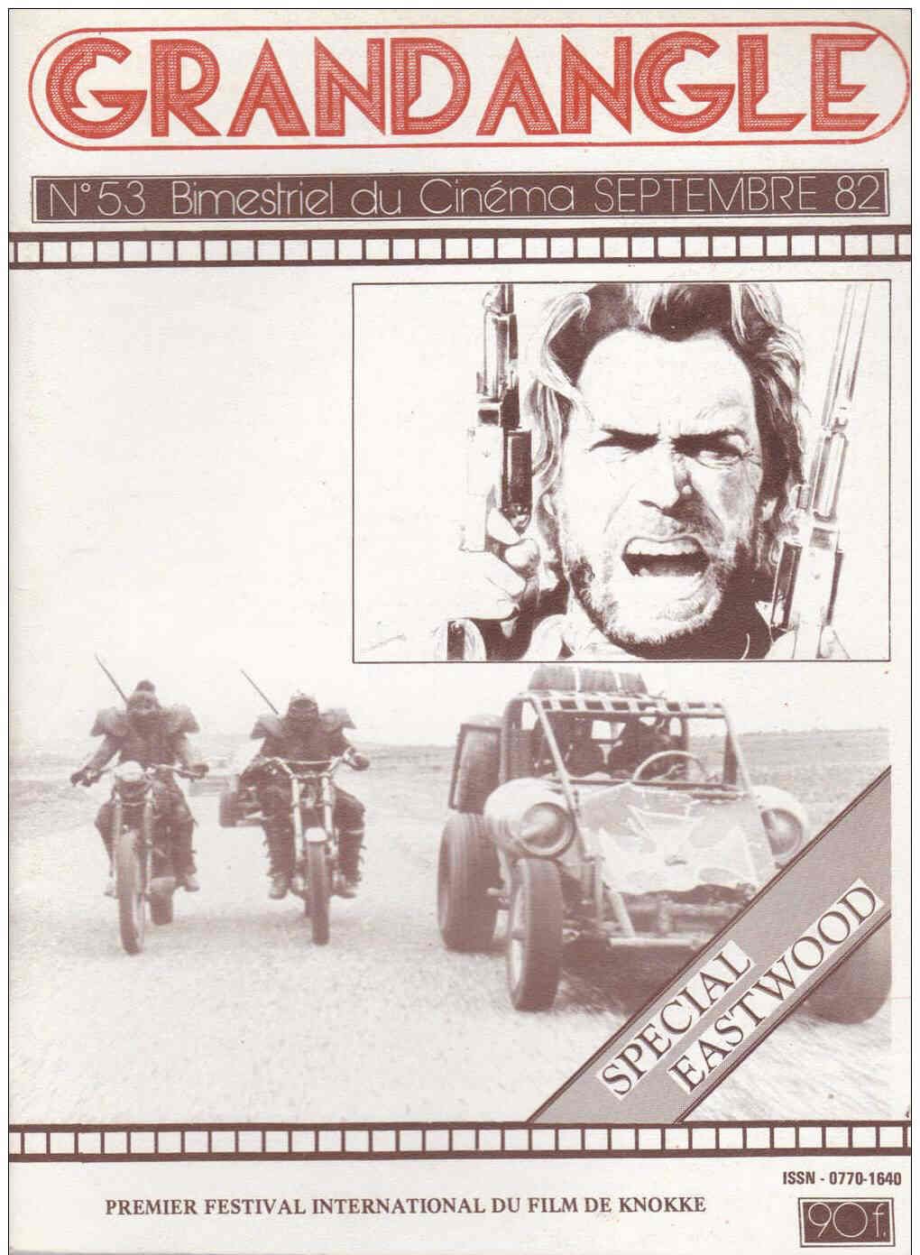 CINE-FICHES DE GRAND ANGLE | LES magazine side cover Issue 53 September 1982