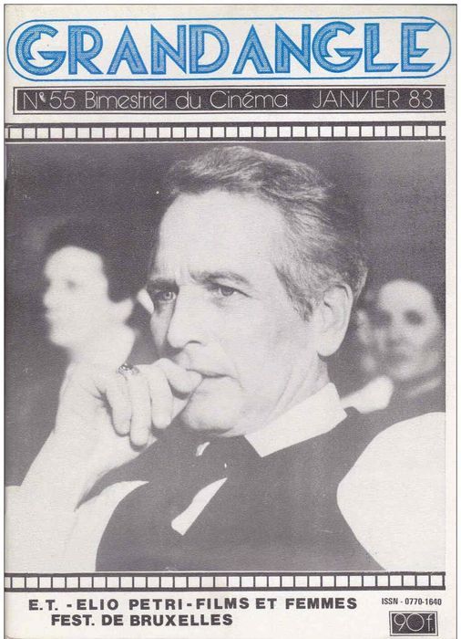 CINE-FICHES DE GRAND ANGLE | LES magazine side cover Issue 55 January 1983