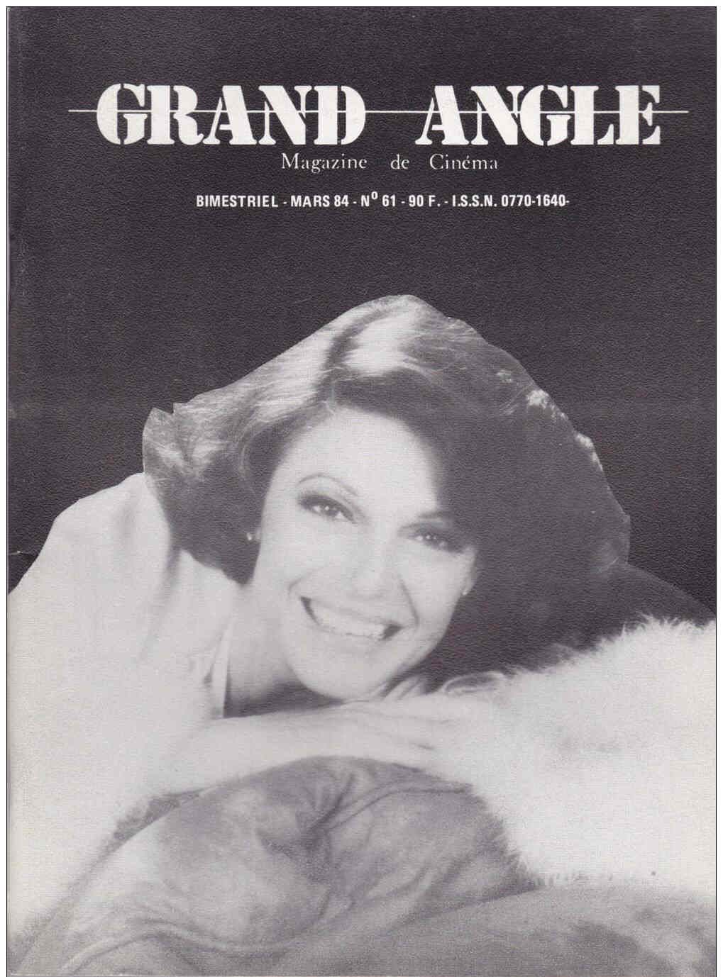CINE-FICHES DE GRAND ANGLE | LES magazine side cover Issue 61 March 1984