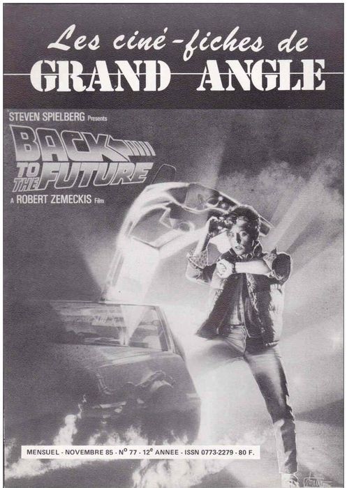 CINE-FICHES DE GRAND ANGLE | LES magazine side cover Issue 77 November 1985