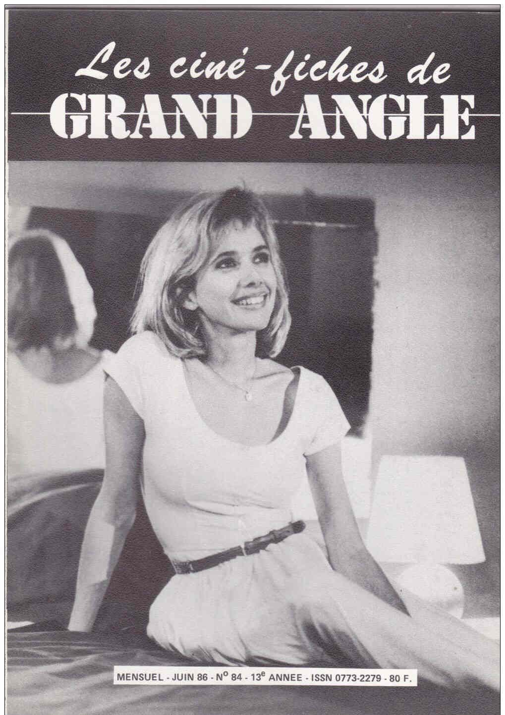 CINE-FICHES DE GRAND ANGLE | LES magazine side cover Issue 84 June 1986