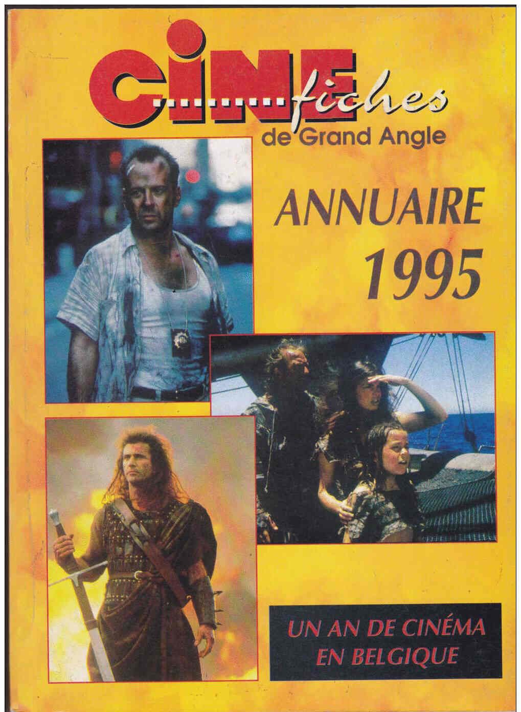 CINE-FICHES DE GRAND ANGLE ANNUAIRE | LES magazine side cover Issue 4  1995