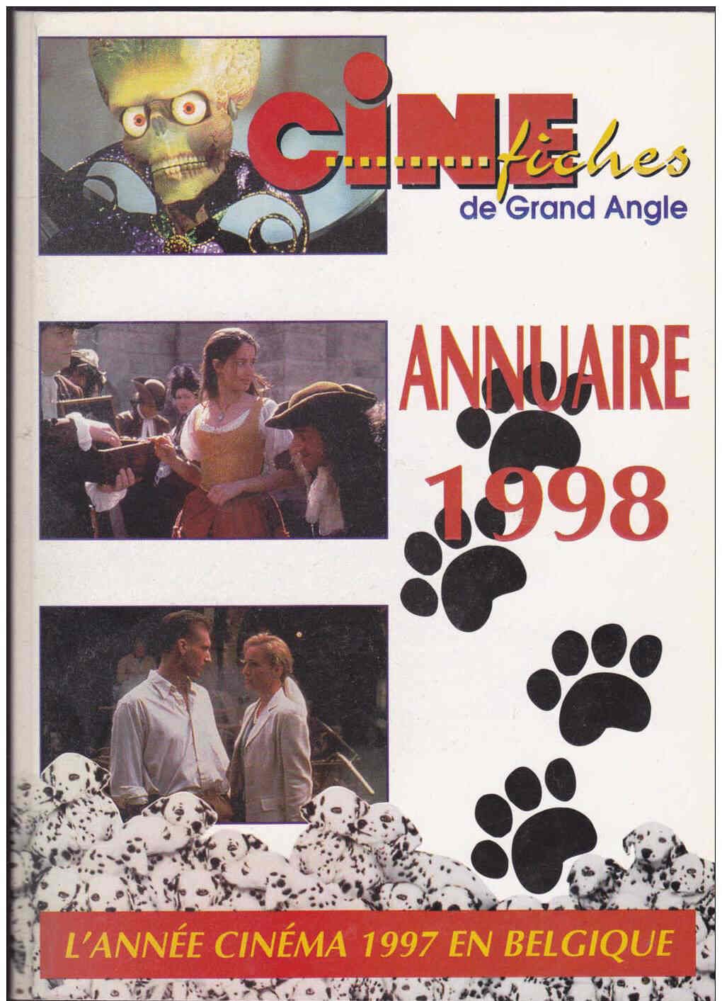 CINE-FICHES DE GRAND ANGLE ANNUAIRE | LES magazine side cover Issue 6  1997