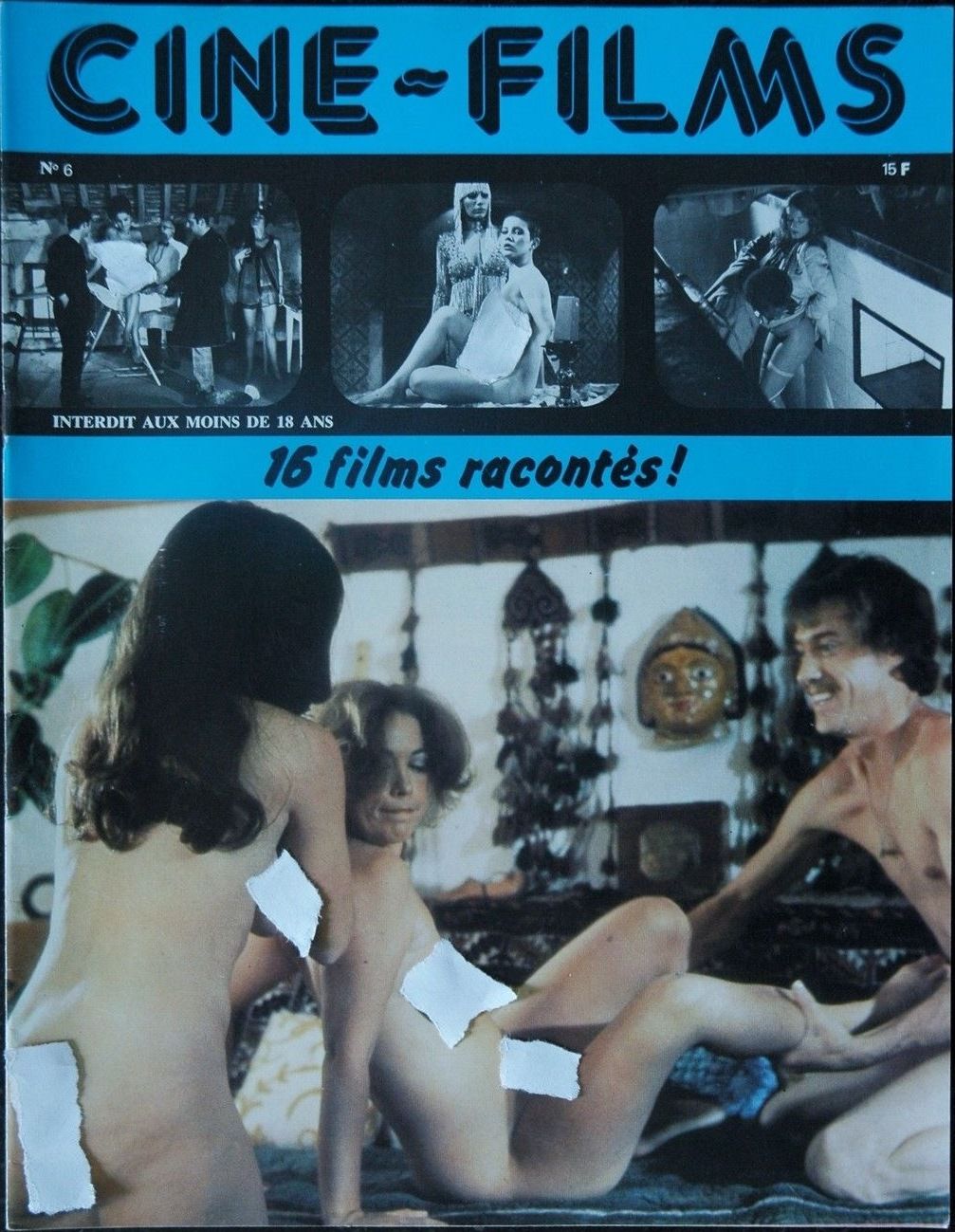 CINE-FILMS magazine side cover Issue 6  1978