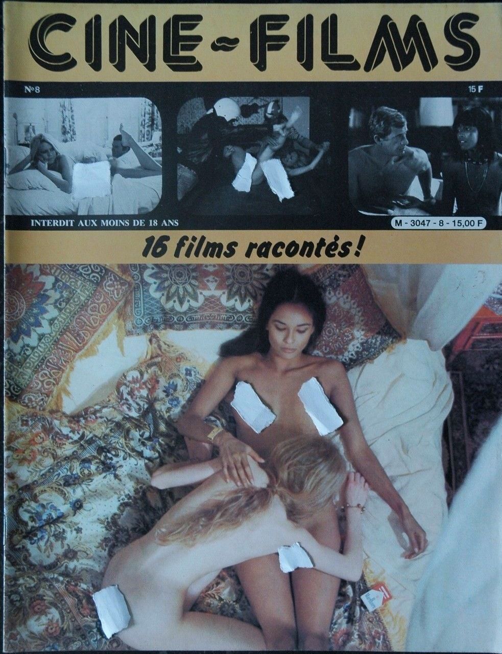 CINE-FILMS magazine side cover Issue 8 3rd quarter 1978