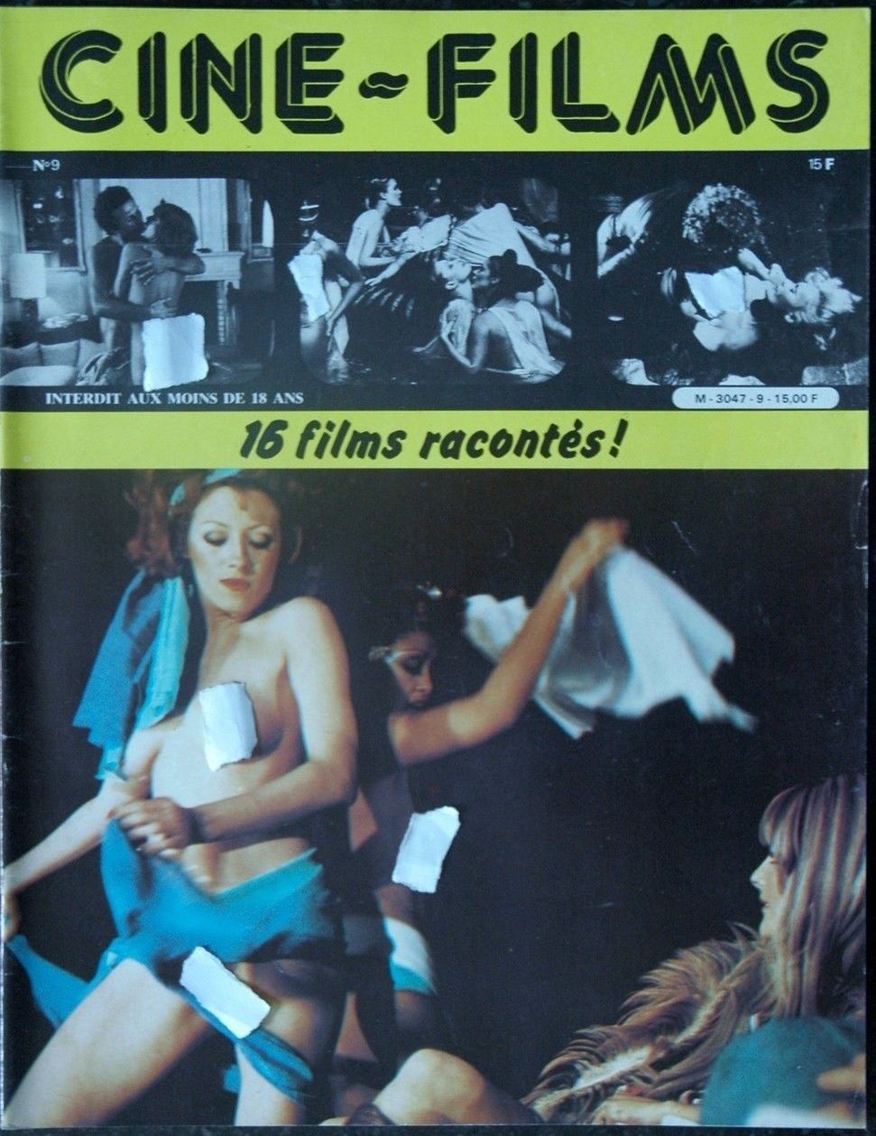 CINE-FILMS magazine side cover Issue 9  1978