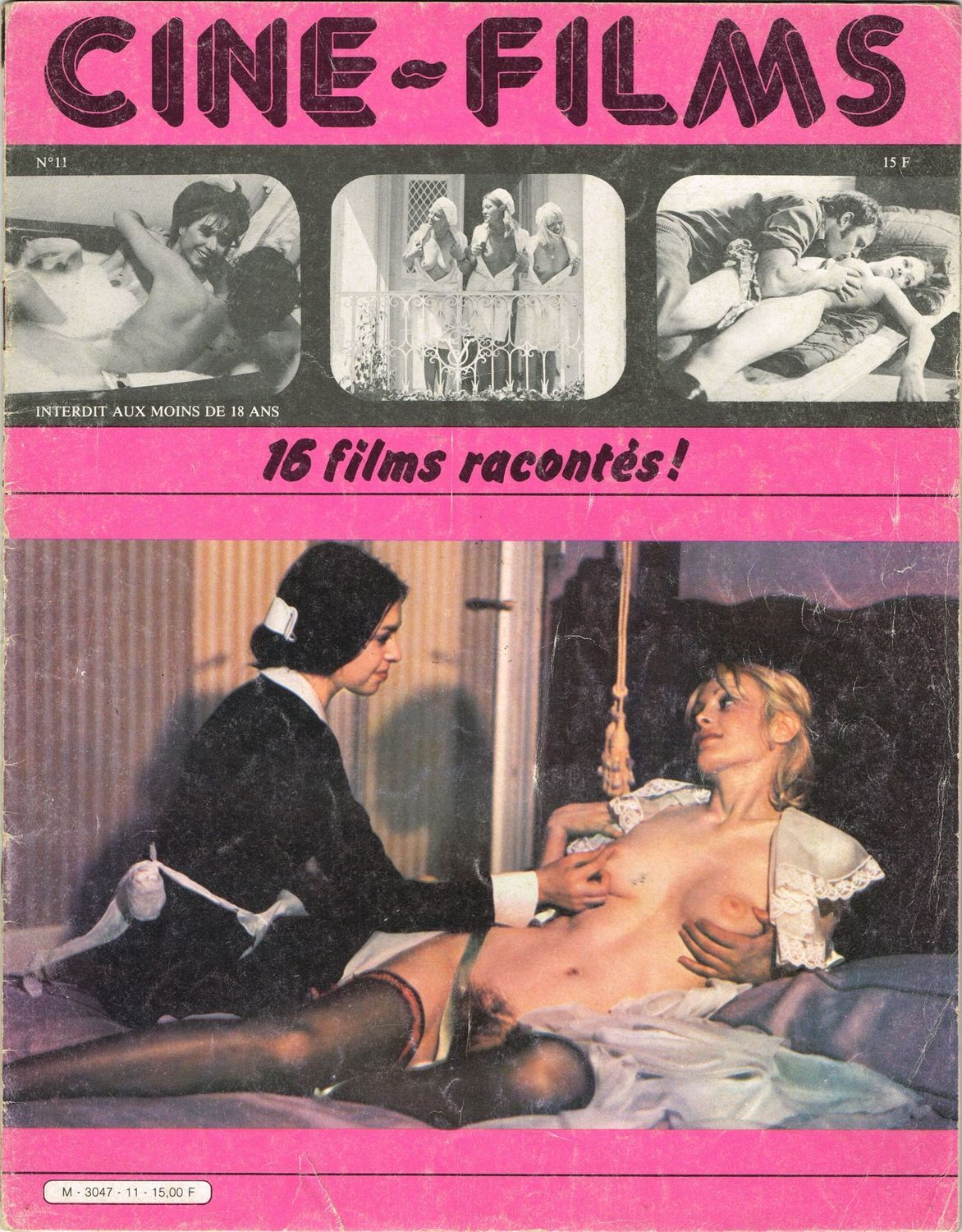 CINE-FILMS magazine side cover Issue 11  1978