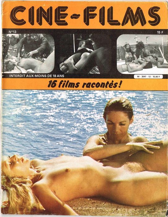 CINE-FILMS magazine side cover Issue 13 2nd-trimester 1979