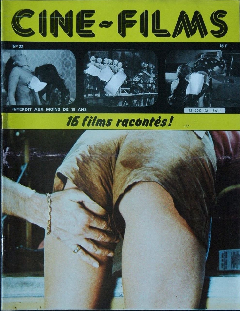 CINE-FILMS magazine side cover Issue 22  1981