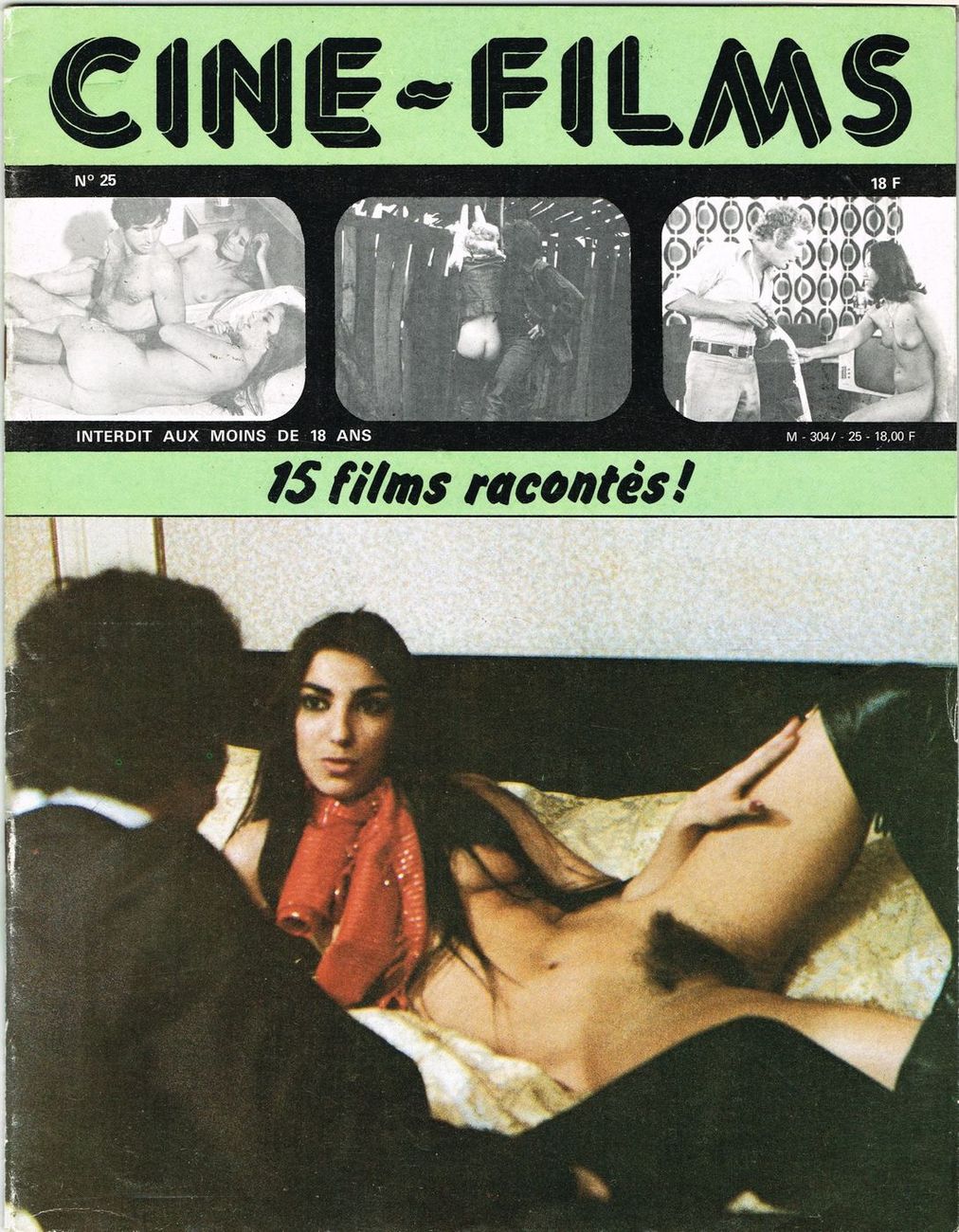 CINE-FILMS magazine side cover Issue 25  1982
