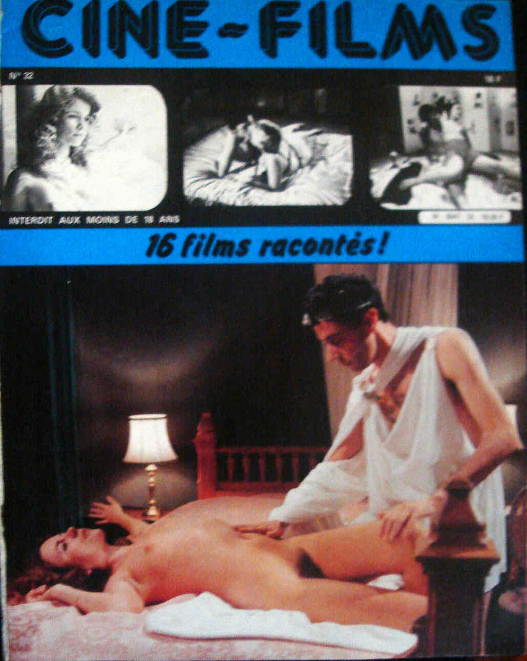 CINE-FILMS magazine side cover Issue 32  1984