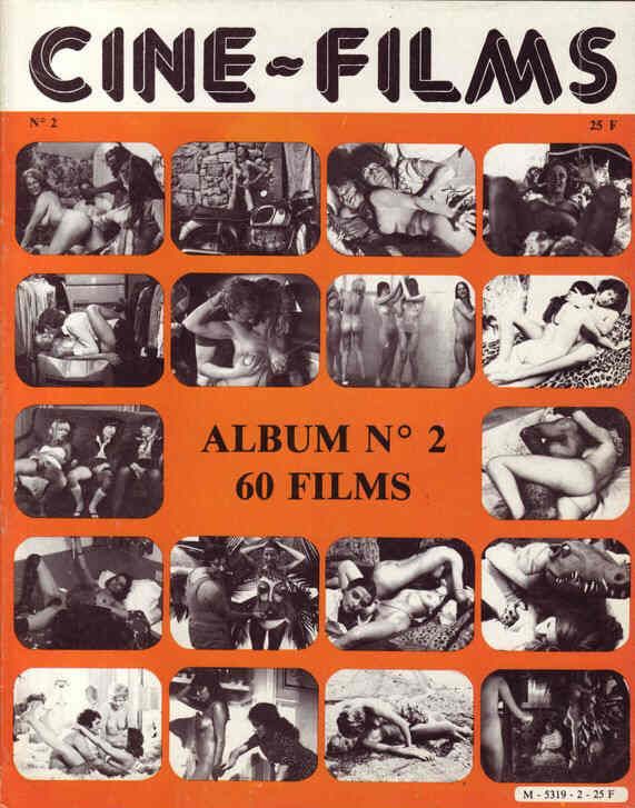 CINE-FILMS magazine side cover  Album #2 Compiles Issues #4, #5, and #6 