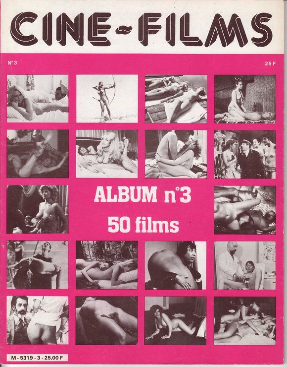 CINE-FILMS magazine side cover  Album #3 Compiles Issues #7, #8, and #9 