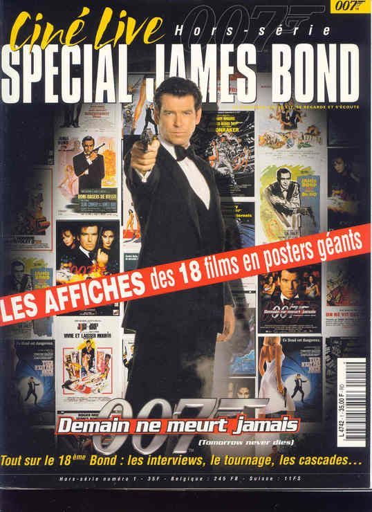 CINE LIVE magazine side cover  Special # 1  1998